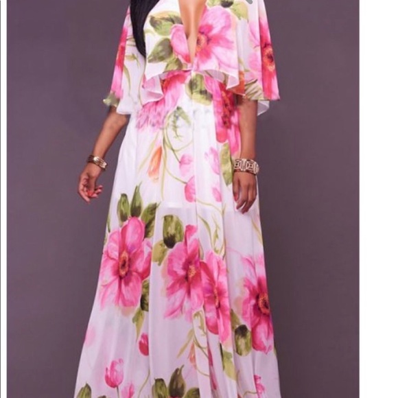 🏖Chiffon Maxi - Picture 1 of 6